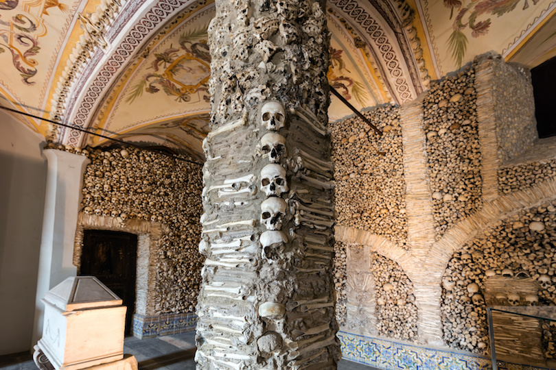 Chapel of Bones in Evora