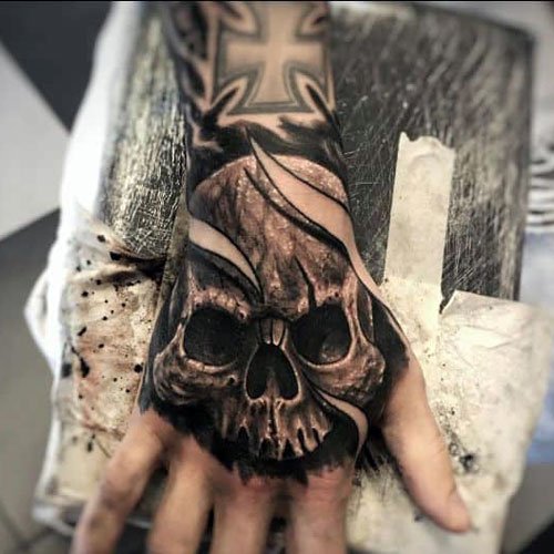 Skeleton hand tattoos the top skeleton hand tattoos of 2022  Very Good  Light