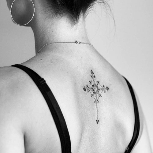 Upper Back Tattoo