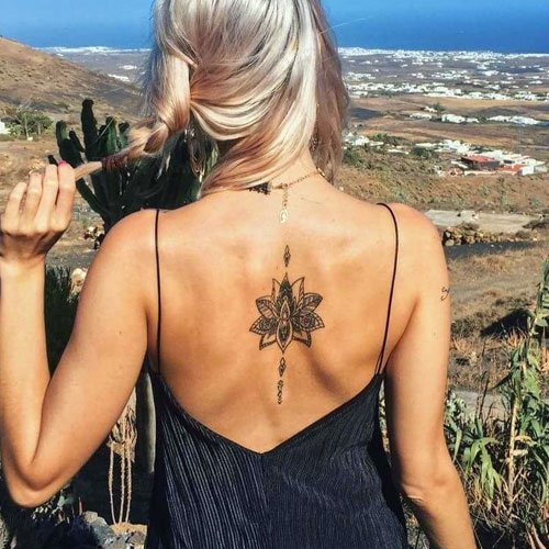 Buttattoo  Spinal tattoo ideas for women  Facebook