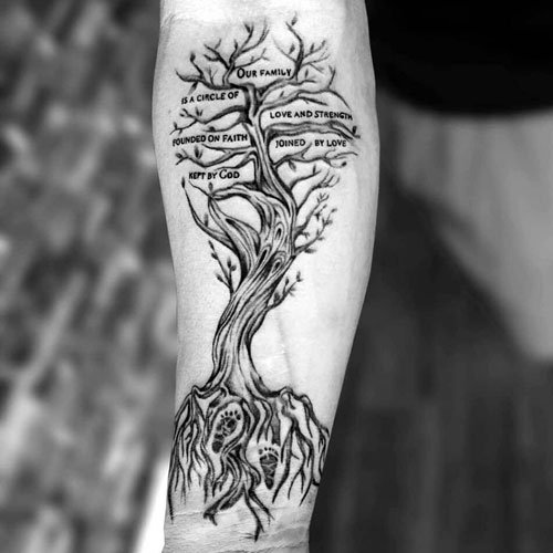 Family Tree Tattoo Ideas