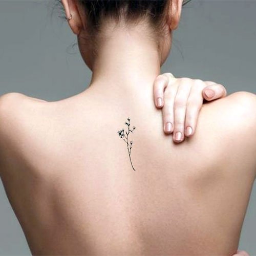 14 Super Cute Small Back Tattoos Youll Want To Try