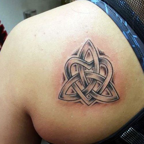 Celtic Shoulder Tattoo Designs For Women