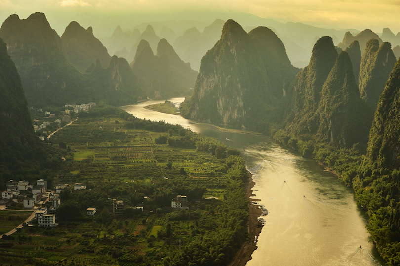 Xianggong hill landscape