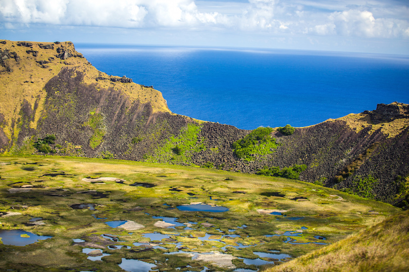 Rano Kau volcano