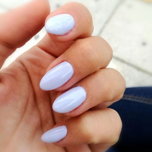 Soft Blue Nails Designs