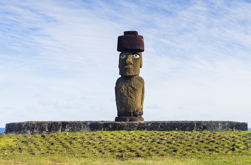 Moai statue