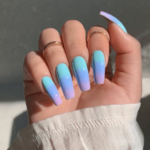 Summer Ombre Nails Designs