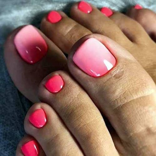 Ombre Pedicure